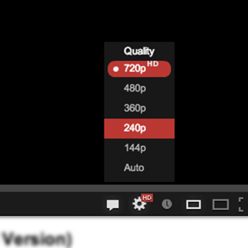 Auto video quality